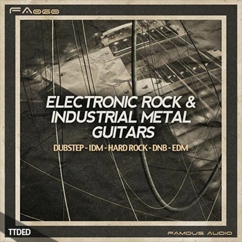 [摇滚金属吉他贝斯采样]Famous Audio Electronic Rock and Industrial Metal Guitars [WAV]（404Mb）