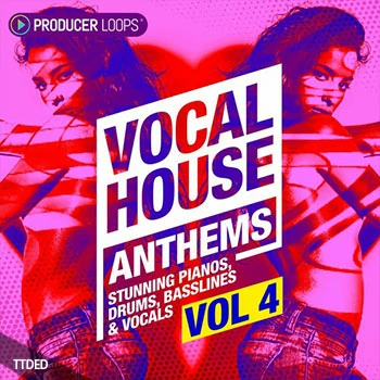 [House浩室人声素材]Producer Loops Vocal House Anthems 4 [AiFF, REX, MiDi]（934Mb）