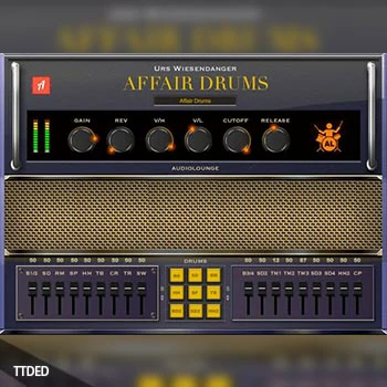 Audiolounge Urs Wiesendanger Rhodes Affair Drums [WiN, MacOSX]（79Mb）