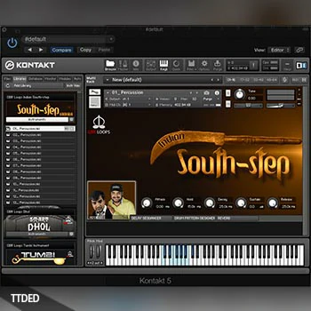 [南印度节奏打击音源]Gbrloops Indian South-Step [KONTAKT]（22Mb）