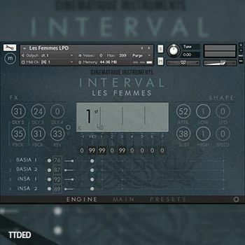[影视氛围女声音源]Cinematique Instruments Interval Les Femmes [KONTAKT]（476Mb）