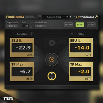 [响度峰值限制器插件]TBProAudio FinalLoud v3.0.13 [WiN]（5Mb）