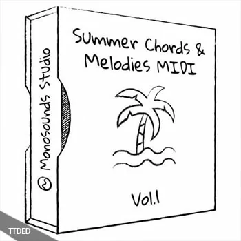 [氛围嘻哈流行RnB素材]Monosounds Summer Midi and Music Loop Pack Vol.1 [WAV, MiDi]（26Mb）