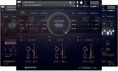 人声合唱团合成音色 – Heavyocity – Mosaic Voices (KONTAKT) imac-ruslan