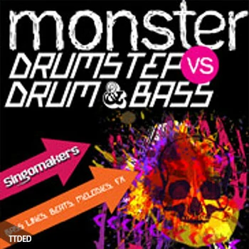 [DnB回响重拍采样]Singomakers Monster Drumstep VS Drum and Bass [WAV, REX]（704Mb）