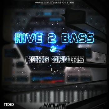 [Hive预置电子乐]NatLife Hive 2 Bass and Korg Drums V1 [WAV]（100Mb）
