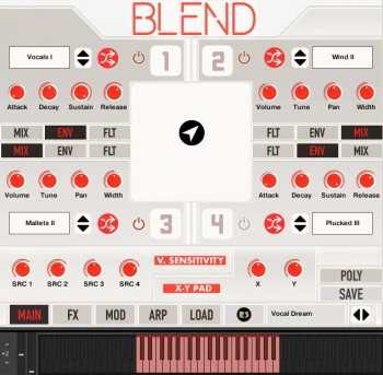 音色设计合成器 – Rast Sound Blend KONTAKT-DECiBEL