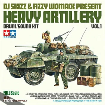 [嘻哈Breaks鼓组采样]DJ Skizz and Fizzy Womack Heavy Artillery Vol.1 [WAV]（65Mb）