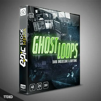 [影视黑暗邪恶氛围节奏FX采样]Epic Stock Media Ghost Loops – Dark Underscore and Rhythms [WAV]（1.02Gb）