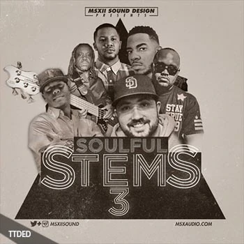 [灵魂乐采样]MSXII Audio Soulful Stems Vol.3 [WAV]（175Mb）