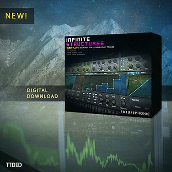 [PsyTrance迷幻舞曲采样Serum预置教程]Futurephonic Infinite Structures（646Mb）