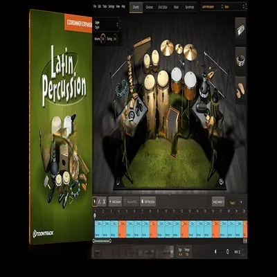 拉丁打击乐器 – Toontrack Latin Percussion EZX 1.5.7 WiN MAC FULL