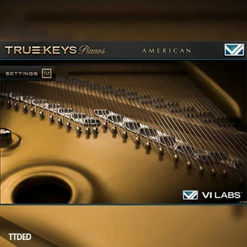 [Falcon音色库预置音乐会三角钢琴American]VI Labs True Keys American（1.65Gb）