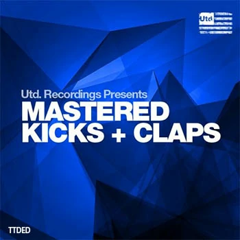 [EDM底鼓拍手采样]Utd Recordings Mastered Kicks and Claps [WAV]（33Mb）