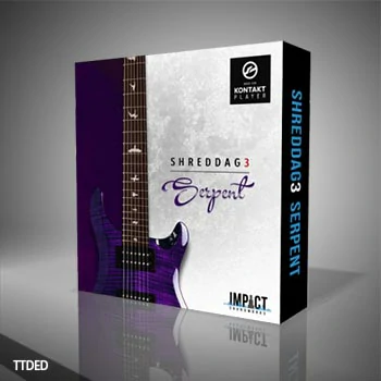 [金属摇滚电吉他音源]Impact Soundworks Shreddage 3 Serpent with UPDATE 2 [KONTAKT]（2.94Gb）