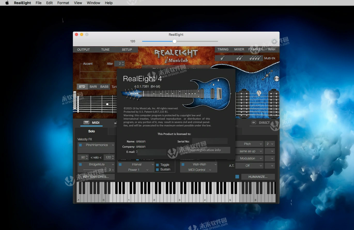 MusicLab RealEight v4.0.0.7254 / v4.0.2.7433 [WiN, MacOSX]