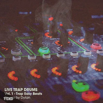 [嘻哈说唱鼓组采样]Dylan Wissing Trap Easy Beats Live Trap Drums [WAV]（42Mb）