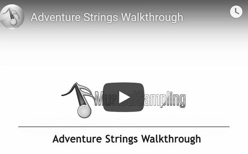 Musical Sampling Adventure Strings KONTAKT