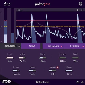 [限制门控瞬态整形器插件]Denise Audio poltergate v1.0.0 REPACK v1.0.0 [WiN, MacOSX]（19Mb）