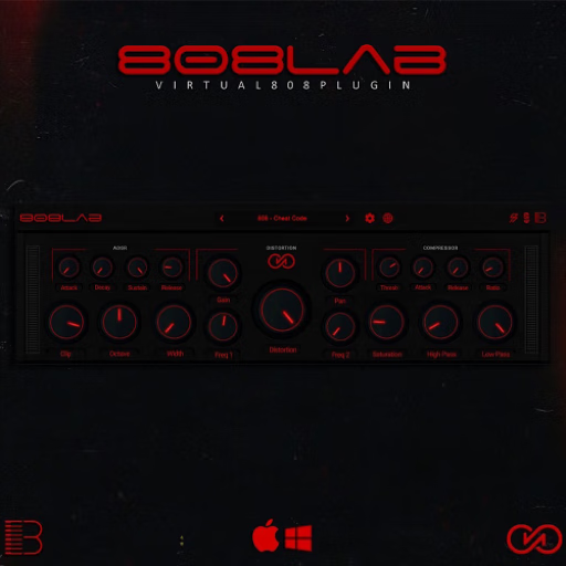 Brandon Chapa 808 Lab 1.0.0 破解版 – 808音频插件