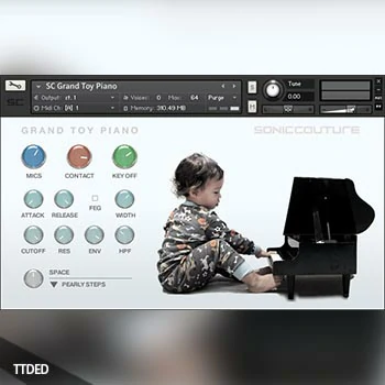 [玩具钢琴]Soniccouture Grand Toy Piano [多格式]（524Mb）