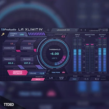 [前瞻宽带链接立体声限幅器插件]TBProAudio LAxLimit4 v4.0.8 [WiN]（6Mb）