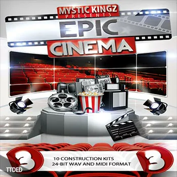 [史诗电影FX素材]Mystic Kingz Epic Cinema 3 [WAV, MiDi]（431Mb）