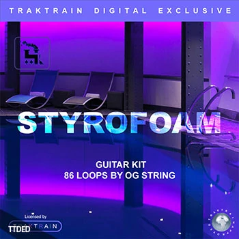 [嘻哈RnB吉他采样]Traktrain Styrofoam Pool Guitar Kit by OG String [WAV]（613Mb）