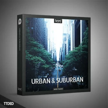 [城市郊区FX音效采样]Boom Library Urban and Suburban [WAV]（2.32Gb）