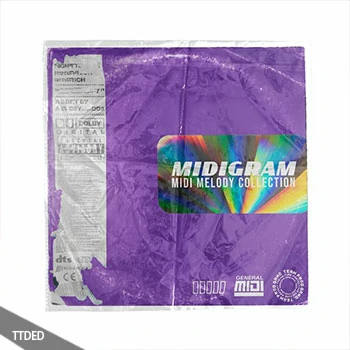 [MiDi素材流行嘻哈陷阱RnB]Producergrind TWiLL MIDIGRAM Melody Collection（158Kb）