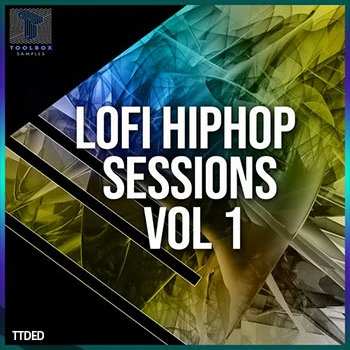 [嘻哈说唱采样]Toolbox Samples Lofi Hiphop Sessions Vol.1 [WAV]（44Mb）