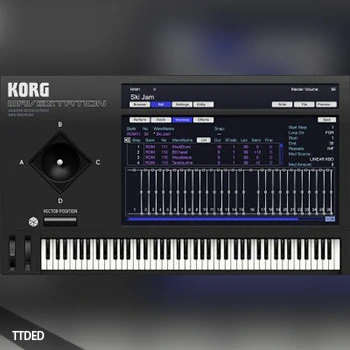 [经典合成器]KORG WAVESTATION v2.0.0 [WiN]（32Mb）