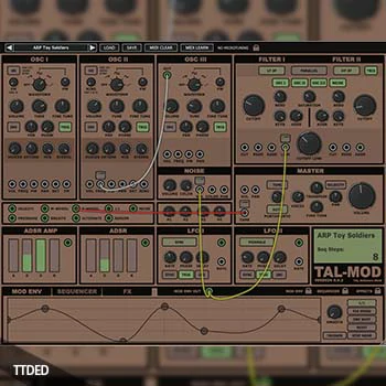[模拟合成器插件]Togu Audio Line TAL-Mod v1.8.3 [WiN, MacOSX]（28Mb）