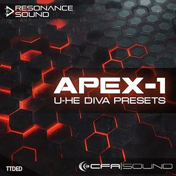 [Diva预置深邃高科技舞曲]Resonance Sound CFA-Sound APEX-1 Diva Presets（615Kb）