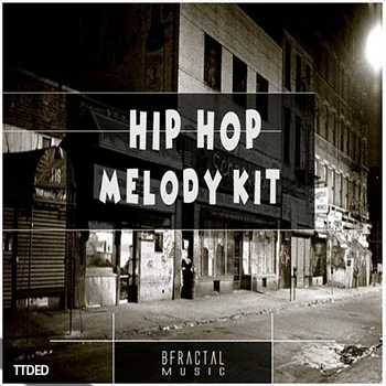 [嘻哈说唱旋律采样]BFractal Music Hip Hop Melody Kit [WAV]（77Mb）