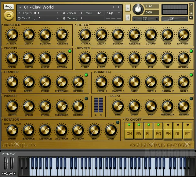 CL-Projects Golden Pad Factory KONTAKT