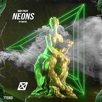 [MiDi素材Trap]NoFuk NEONS Trap Midi Melodies (220+ pcs)（71Kb）