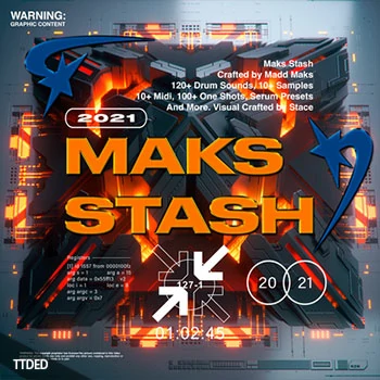 [流行嘻哈陷阱采样Serum预置]Madd Maks Maks Stash（103Mb）