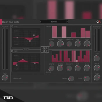 [门控效果器插件]Channel Robot DuoTone Gate v1.0.0 [WiN, MacOSX]（30Mb）