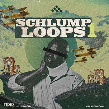 [嘻哈陷阱RnB采样]MSXII Sound Design Schlump Loops 1 [WAV]（199Mb）