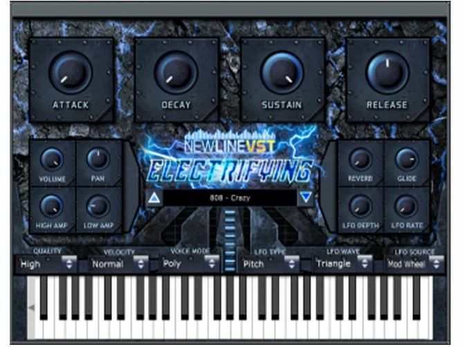 嘻哈trap电音house类-NewLineVST Electrifying VST WIN/MAC