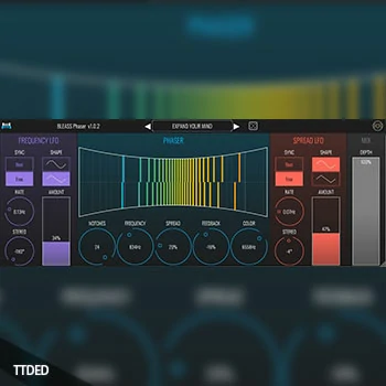 [全方位移相效果器插件]BLEASS Phaser v1.0.2 [WiN, MacOSX]（24Mb）