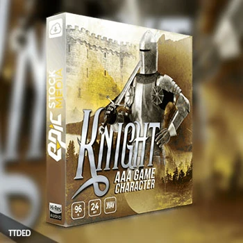 [游戏角色骑士语音FX采样]Epic Stock Media AAA Game Character Knight [WAV]（631Mb）