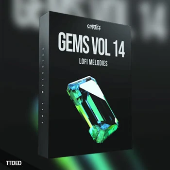 [低保真嘻哈说唱旋律素材]Cymatics Gems Vol.14 Lofi Melodies [WAV, MiDi]（140Mb）
