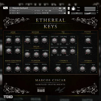 Marcos Ciscar Ethereal Keys [KONTAKT]（972Mb）
