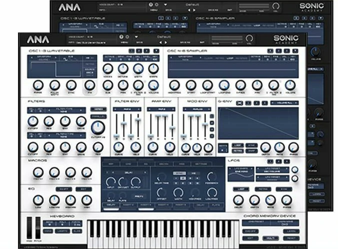Sonic Academy ANA 2 第二代合成器 VST AAX插件 合成器 WIN/MAC