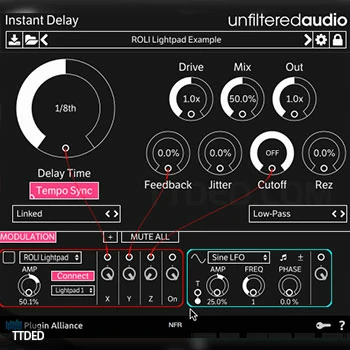 [延迟效果器插件]Unfiltered Audio Instant Delay v1.0.1 CE v1.2.0 [WiN, MacOSX]（56Mb）