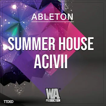 [EDM浩室素材Serum预置Ableton工程模板]WA Production Summer House Acivii [WAV, MiDi]（182Mb）