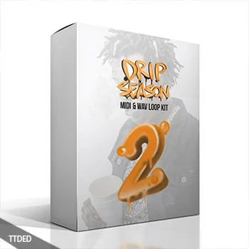 [嘻哈说唱旋律LOOP素材]Producergrind Drip Season 2 Melody Loop Pack [WAV, MiDi](46Mb)