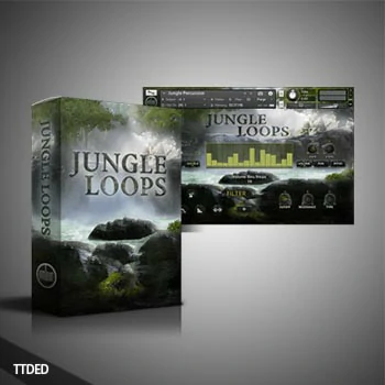 [民族手鼓LOOP音源]Umlaut Audio Jungle Loops [KONTAKT]（377Mb）